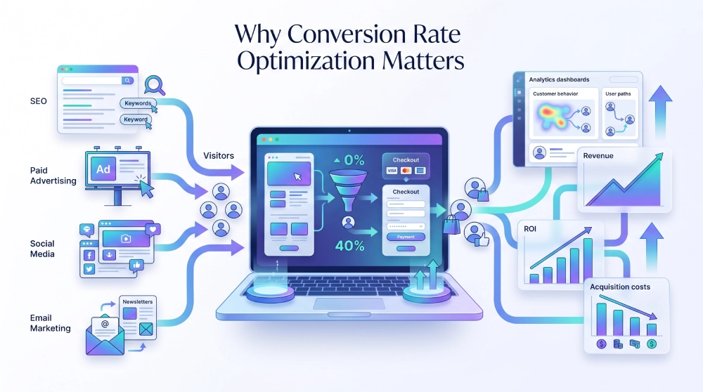 Why Conversion Rate Optimization Matters Why Conversion Rate Optimization Matters