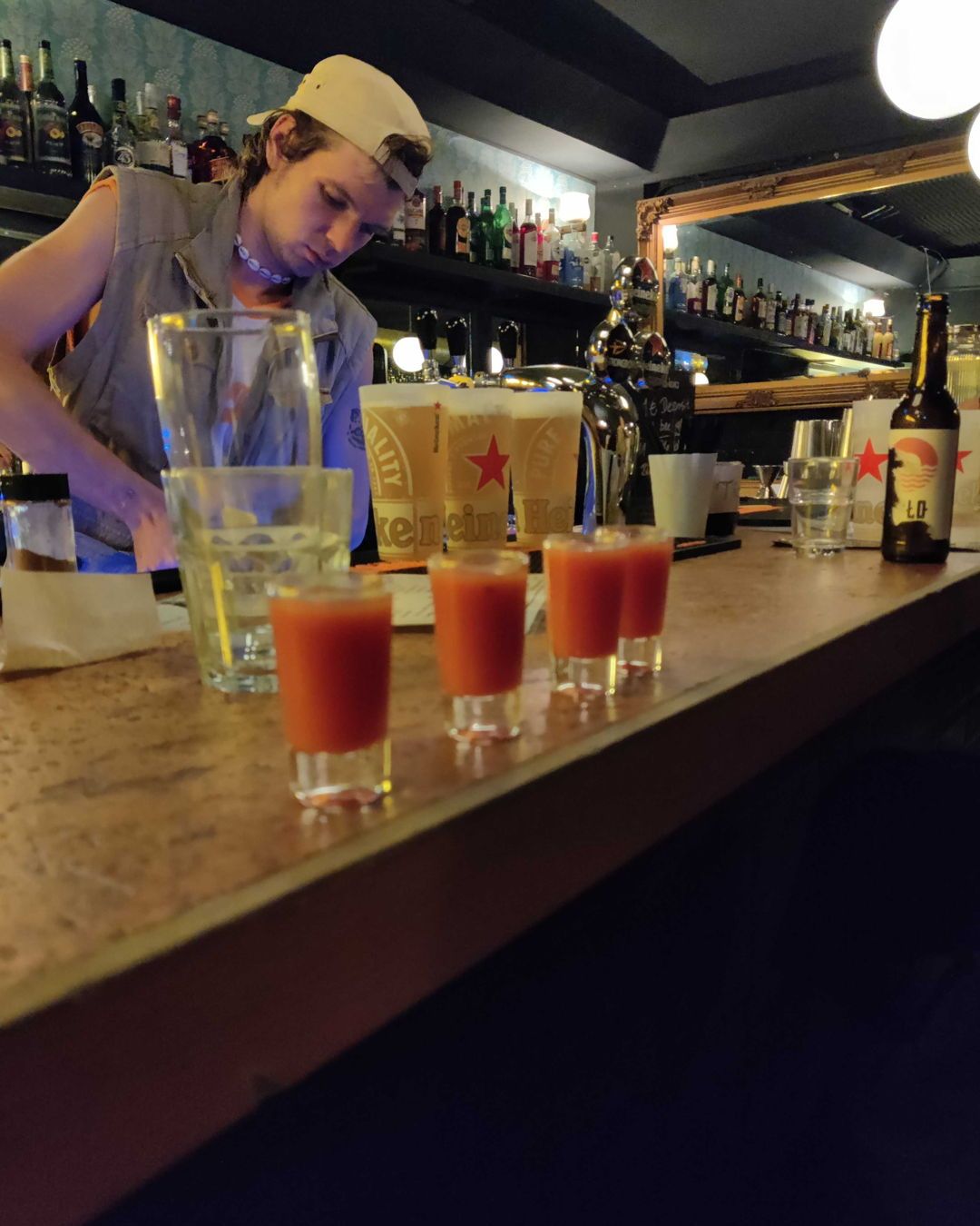 Tennis Bar Mexikaner shot