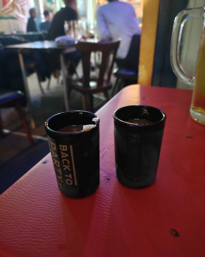 Zum Frosch Mexikaner shot