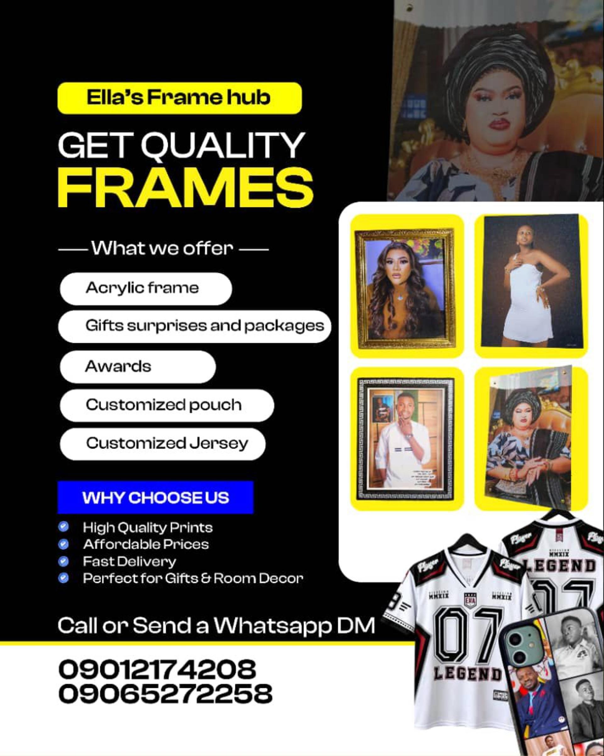 Ella frame hub photo
