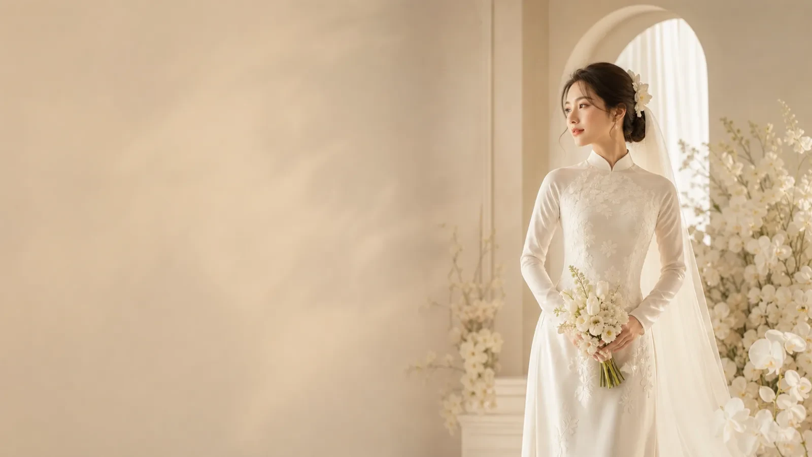 Áo Dài Cưới Hỏi Cao Cấp Bình Dương | Áo Dài Phạm