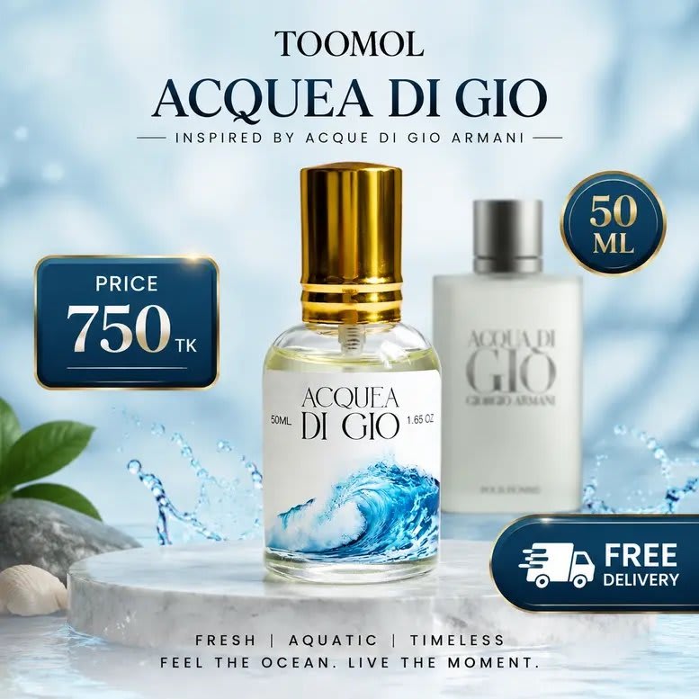 AQUEA DI GIO TOOMOL PERFUME 50 ml