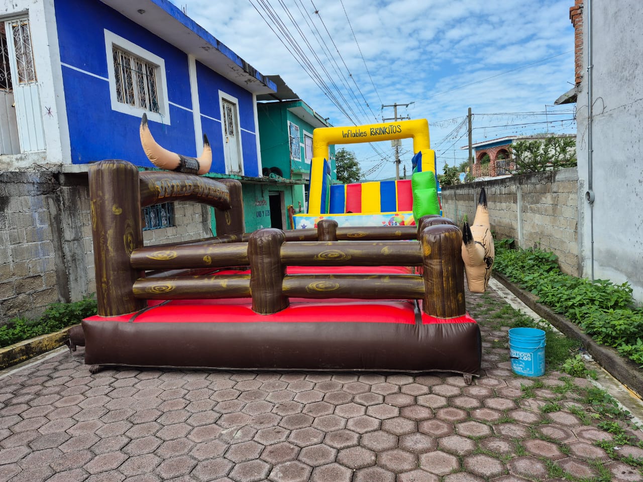 Inflable de Toro Mecanico