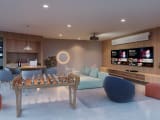 Thumbnail: Teen space with cinema and games