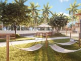 Thumbnail: Hammock garden in the green area