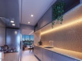 Thumbnail: Fitted kitchen overlooking the outdoor area