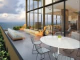Thumbnail: Gourmet balcony with ocean view at sunset