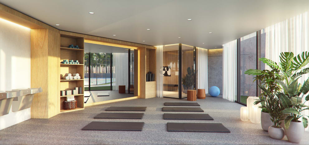 Yoga room