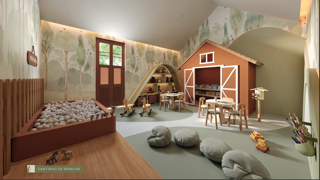 Cantinho de Brincar, themed playroom for children