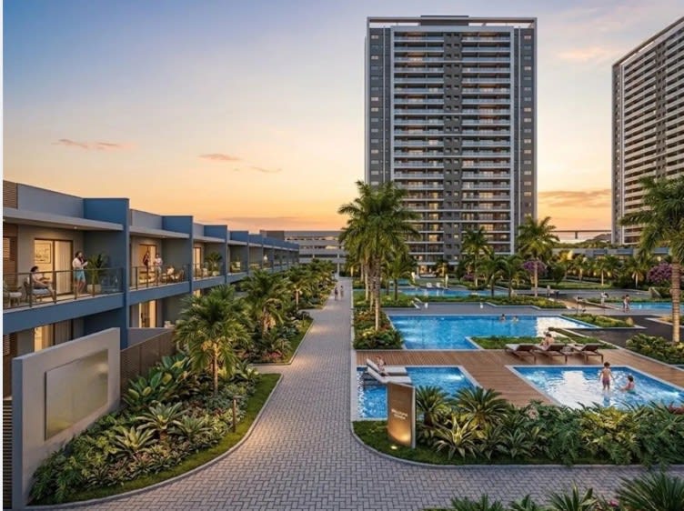 Piscina do Empresarial Office Park (vista 2)
