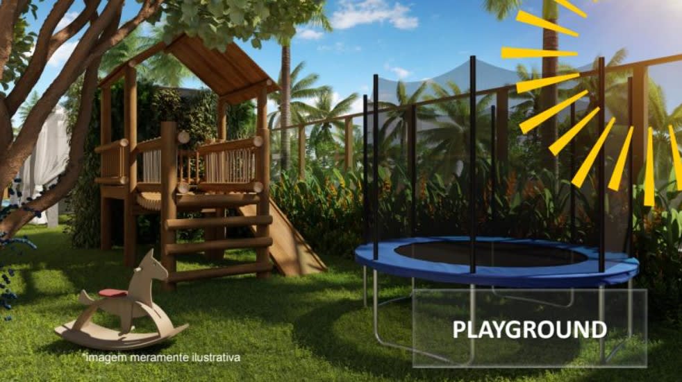Playground at Candeias Prince Beach Home