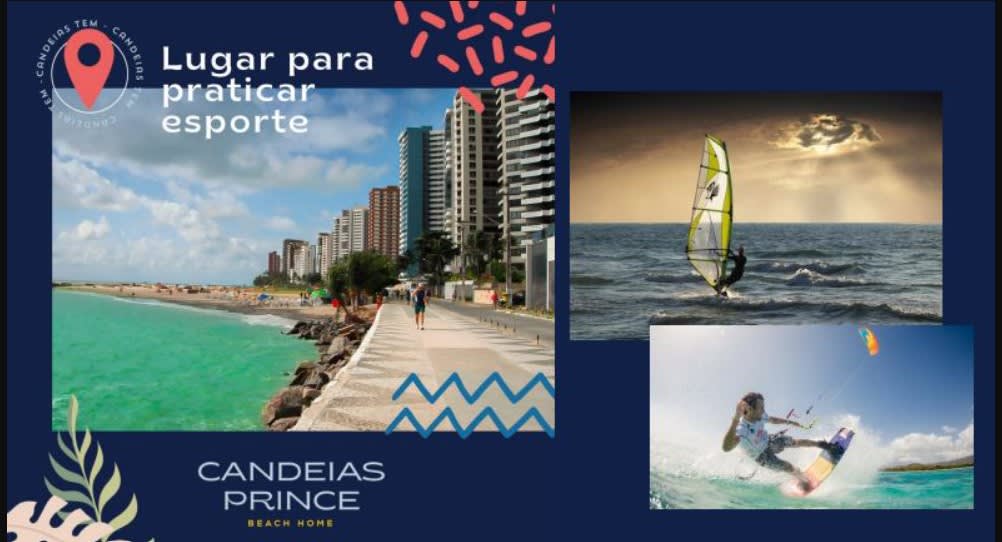 Water sports near Candeias Prince Beach Home