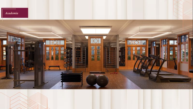 Equipped Gym