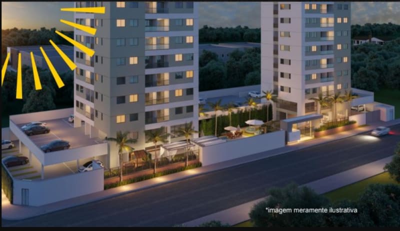 Night view of the Candeias Prince Beach Home facade in Candeias
