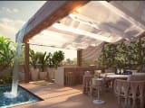 Miniatura: Prainha, cascata e lounge pool do Splendore Boa Viagem
