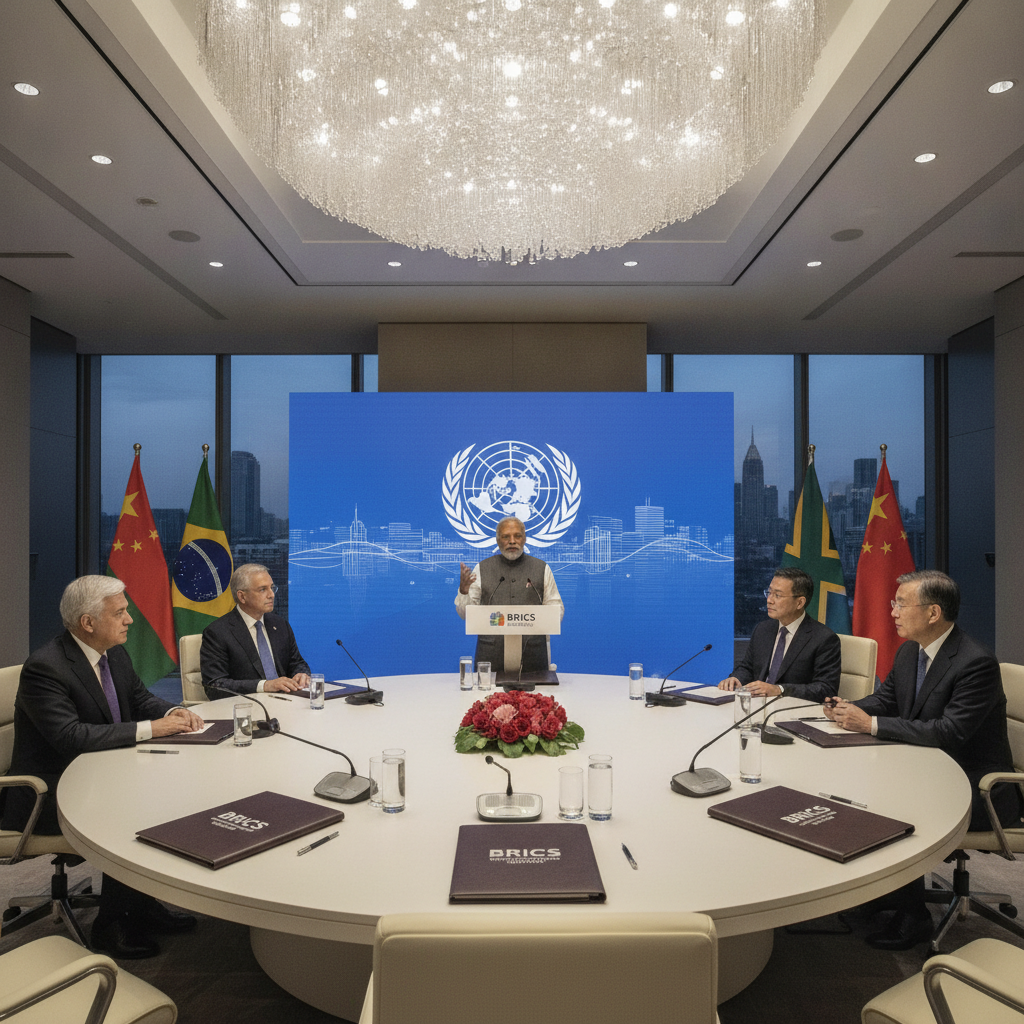 In BRICS declaration, a push for greater India role at UN Security Council