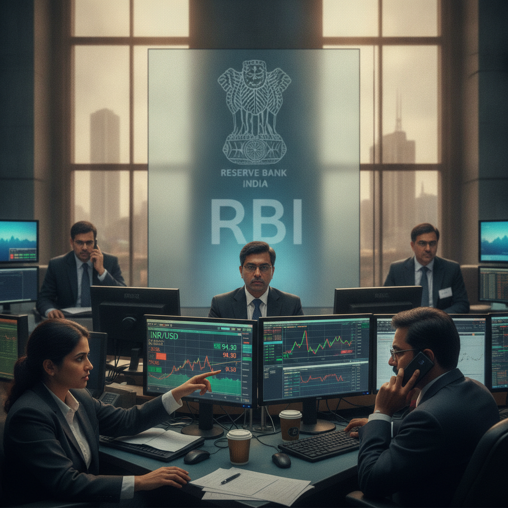 Rupee seen in 94.50-96.50 range as RBI steps up intervention