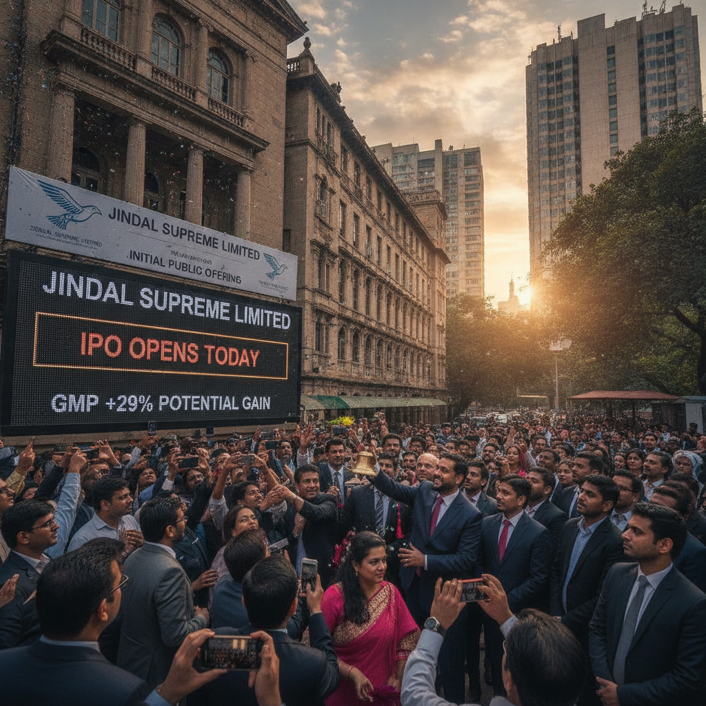 Jindal Supreme IPO opens today; GMP signals 29% potential listing gain. Check key details