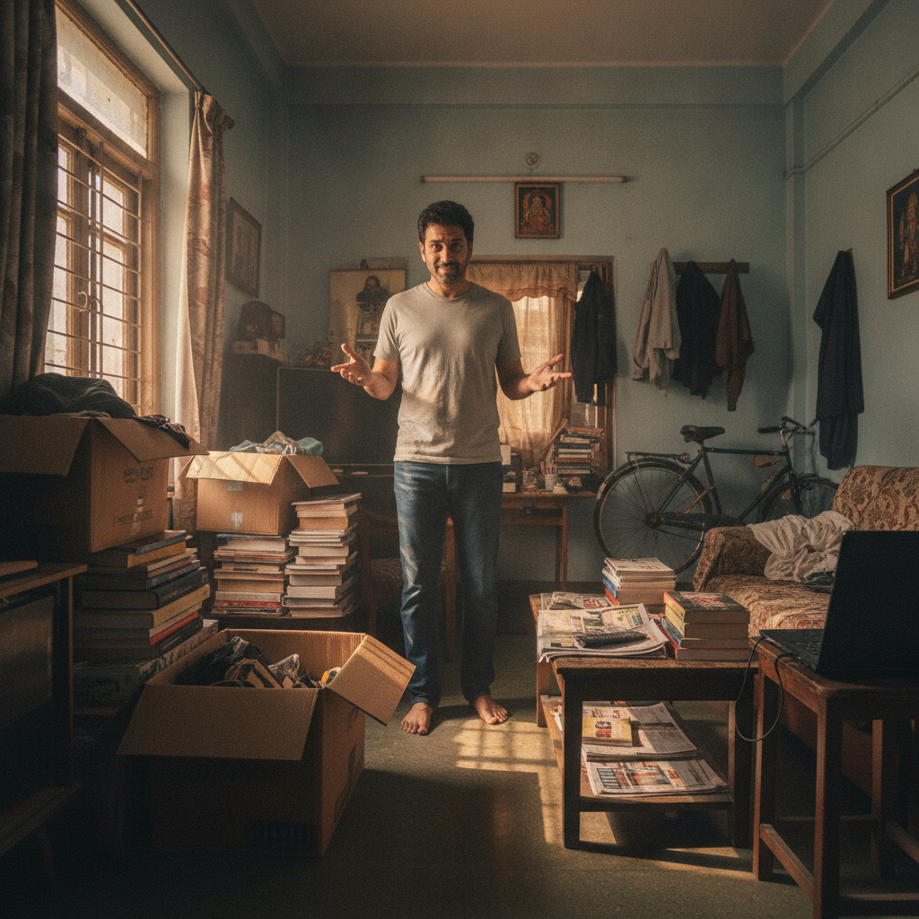 ‘Enough space to place your feet can cost Rs 1 lakh’: Inside Sumeet Raghavan’s Mumbai home
