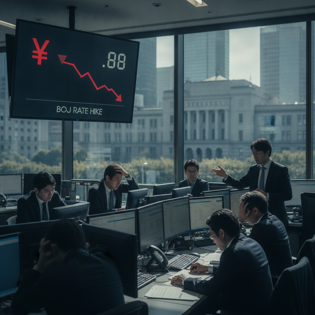Yen slumps after BOJ hikes rates as expected