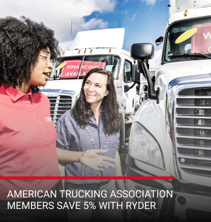 American Trucking Association Members Save 5% with Ryder