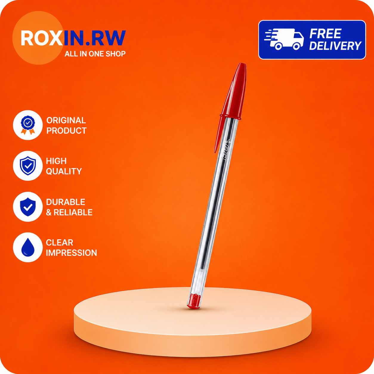 RED BIC PEN