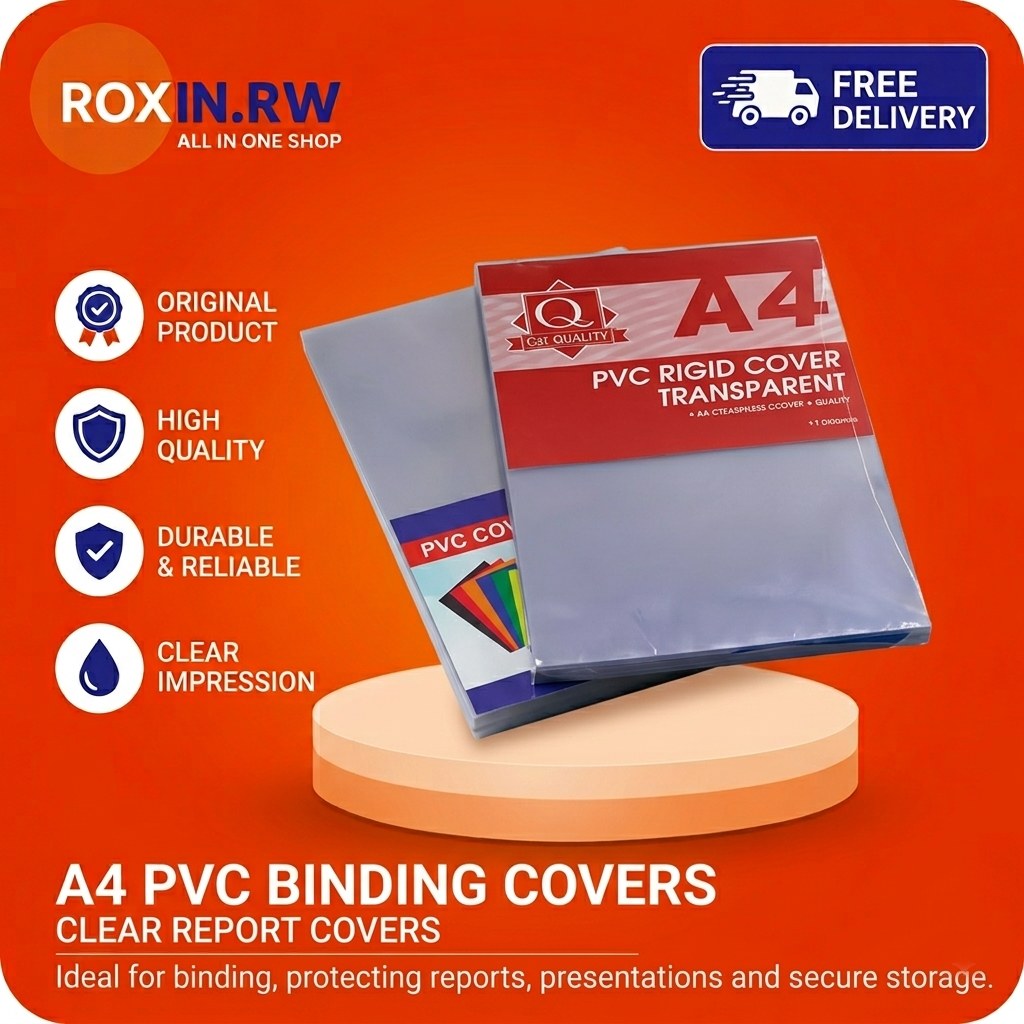 A4 PVC Transparent Binding Covers
