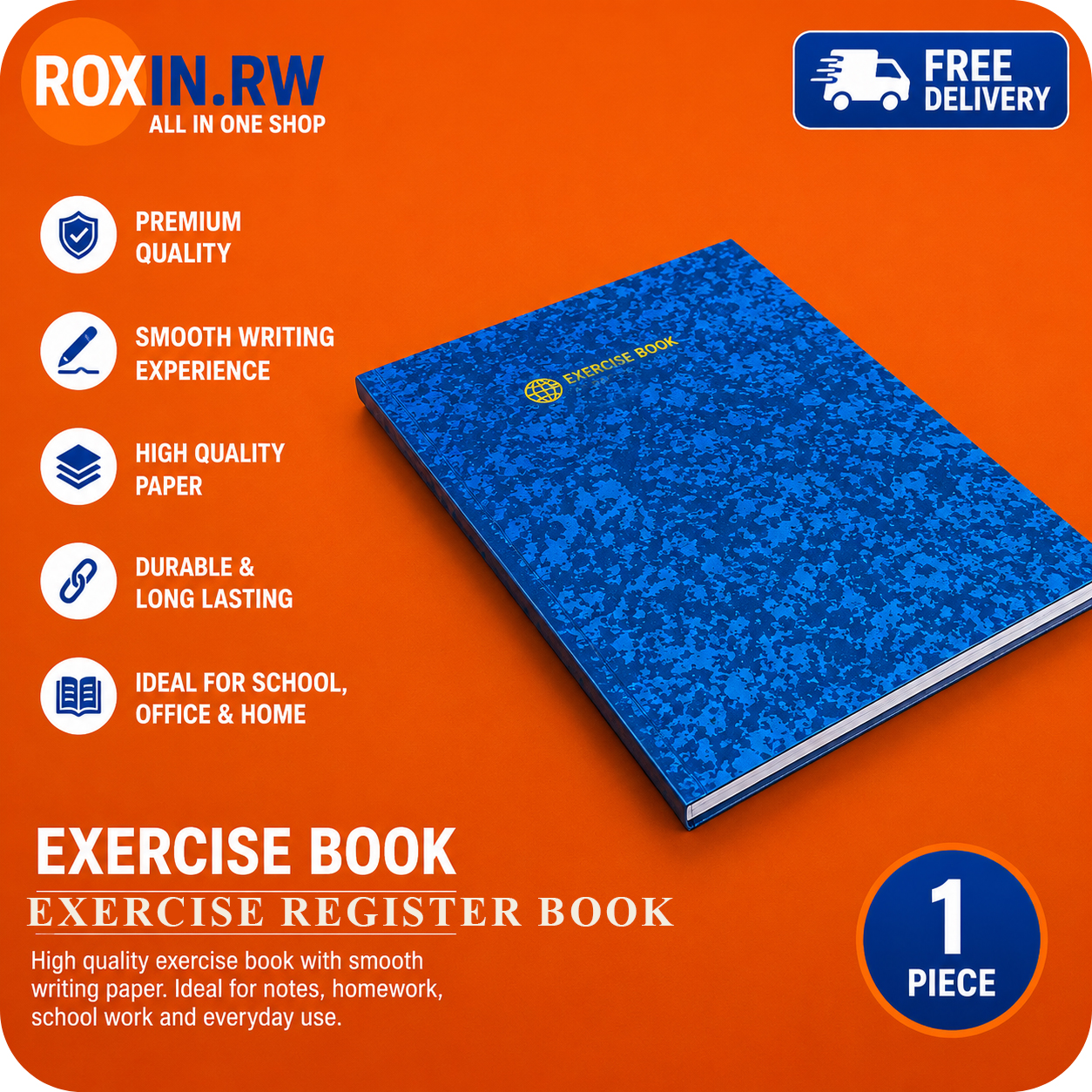 Exercise Book (Register Book)