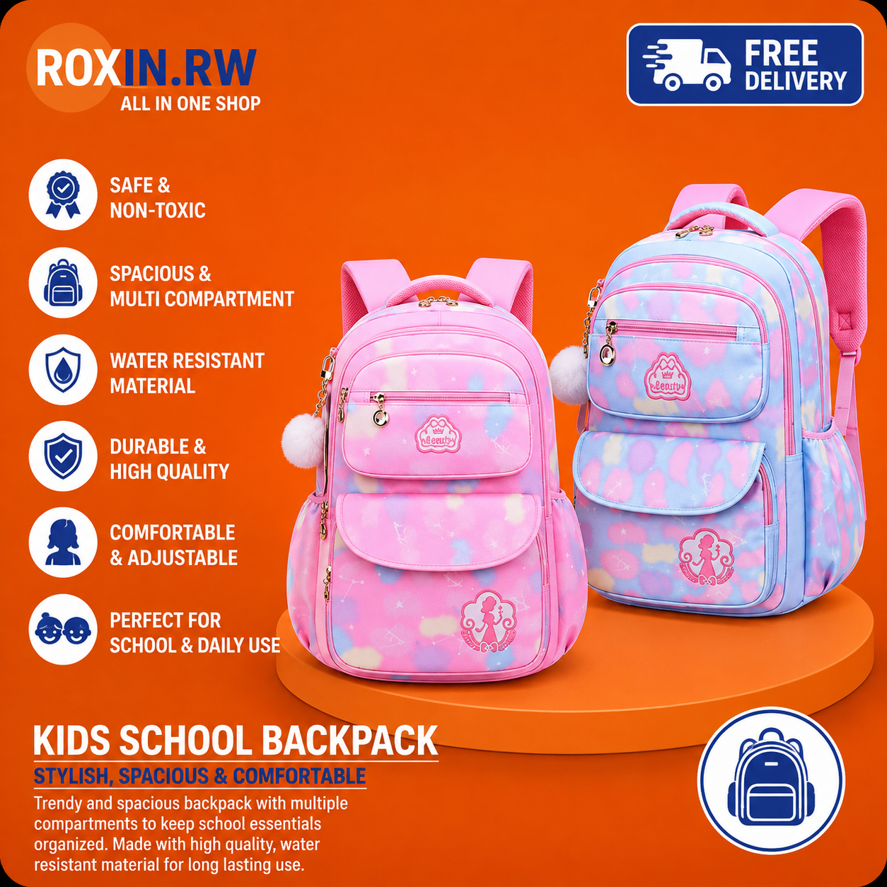 Kids School Backpack