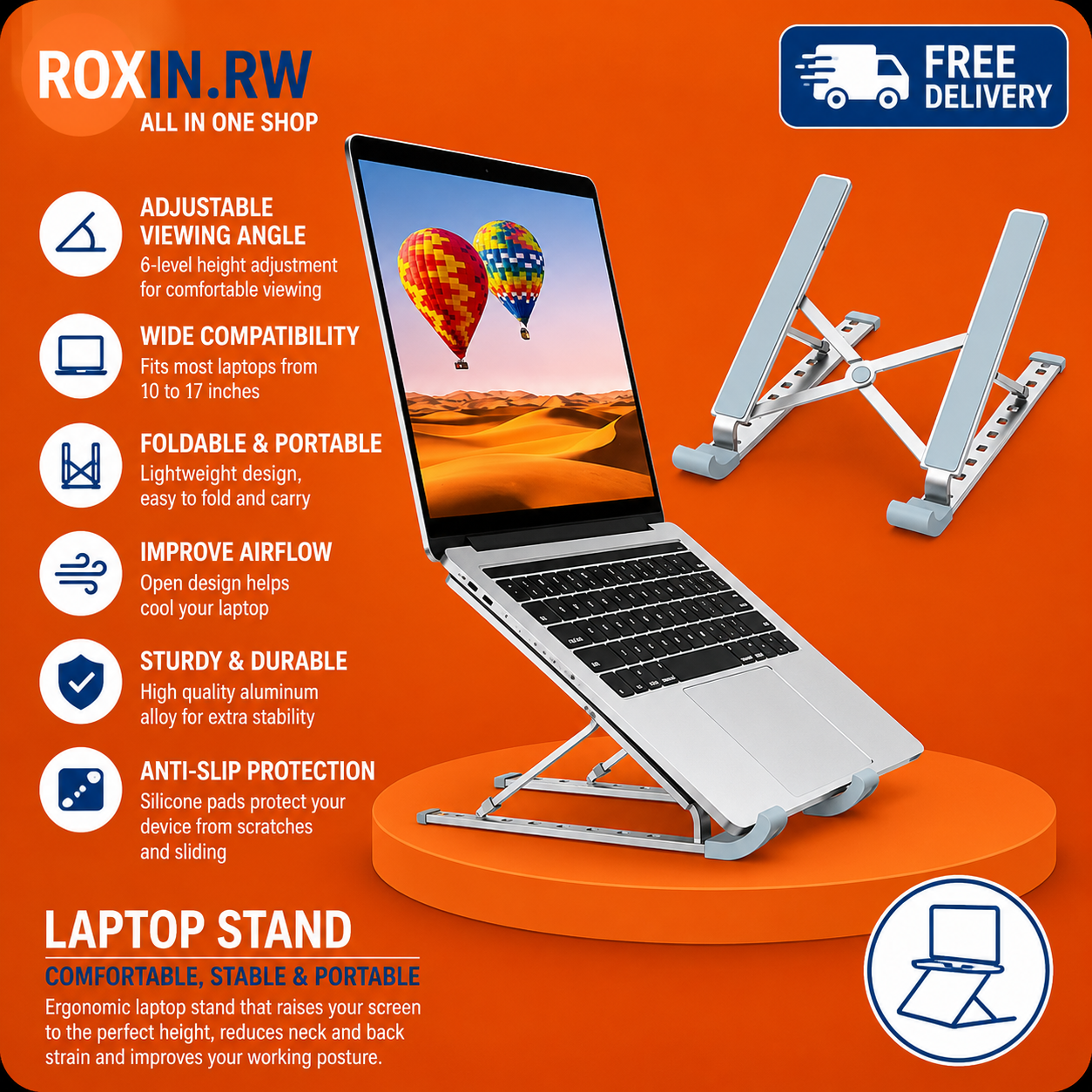 Adjustable Laptop Stand