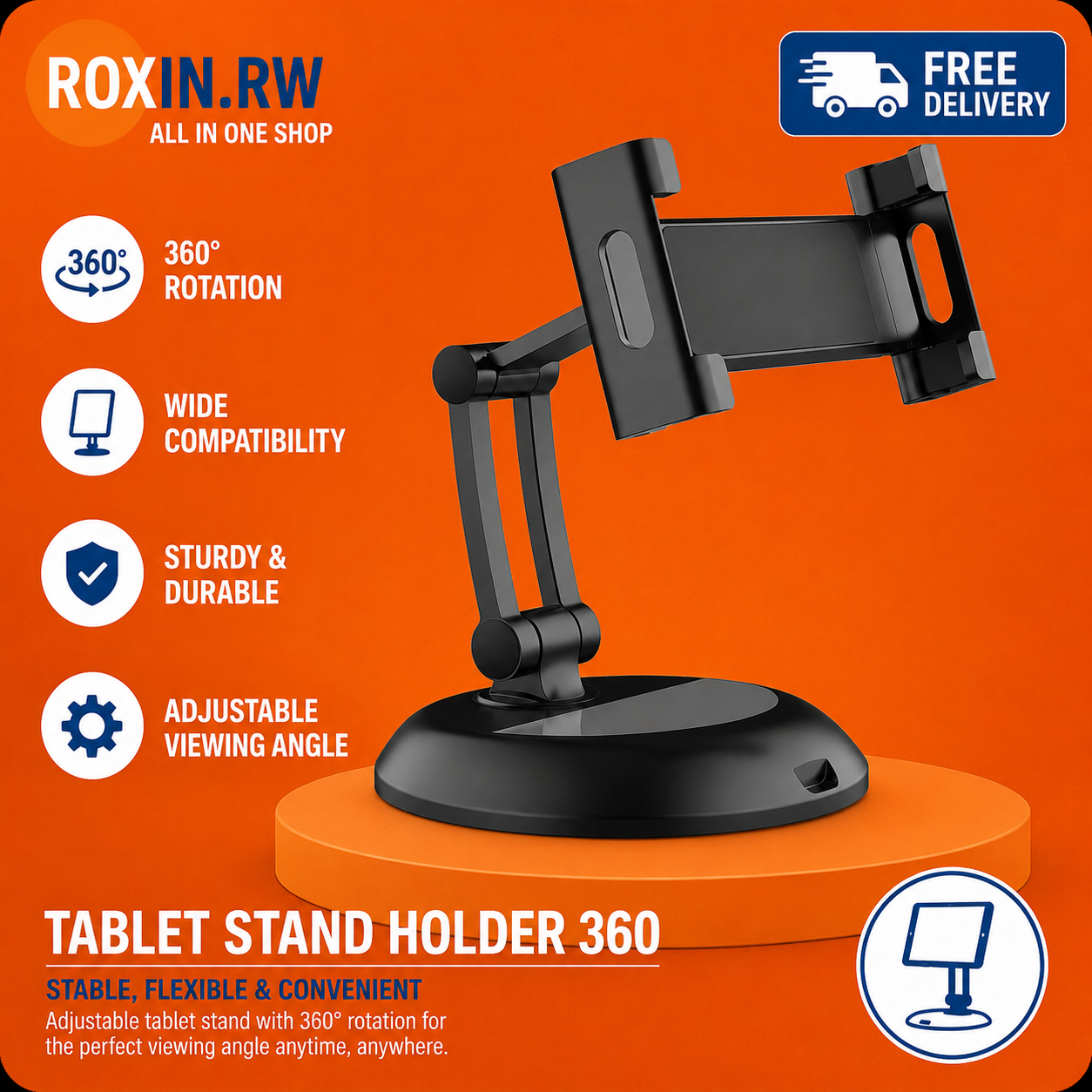 Tablet Stand Holder 360