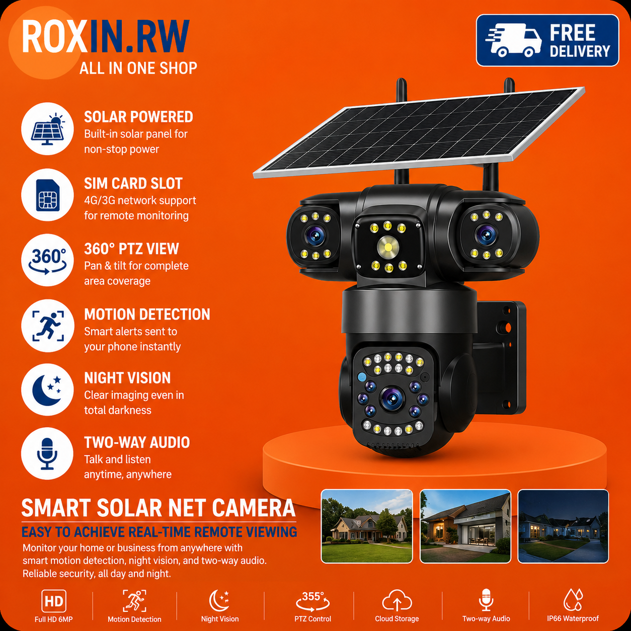Smart Solar Net Camera