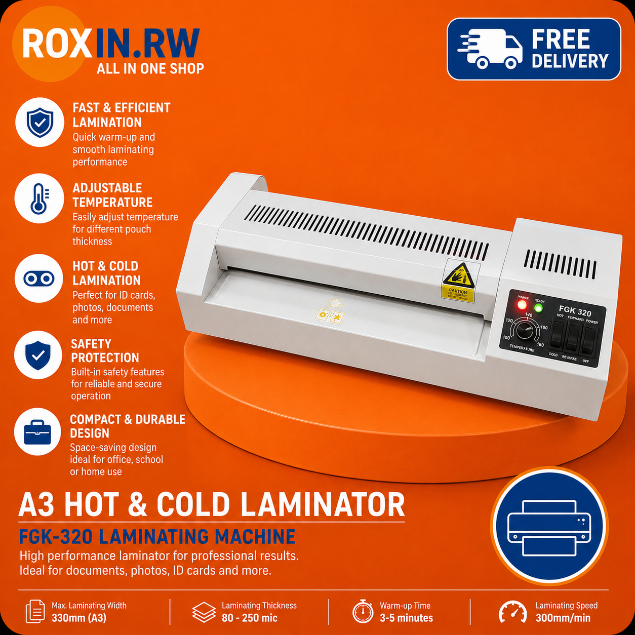 A3 Laminator – FGK 320