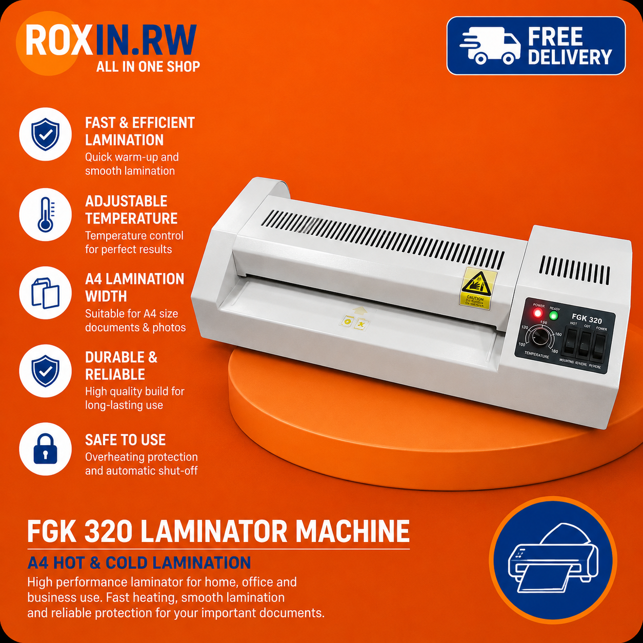 A4 Laminator – FGK 320