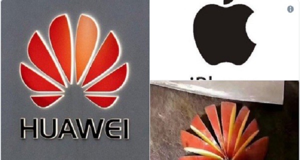 ردًا على حظر Huawei الصينيون يقاطعون Apple وشعار التفاحة المُقطعة ليس مزحة