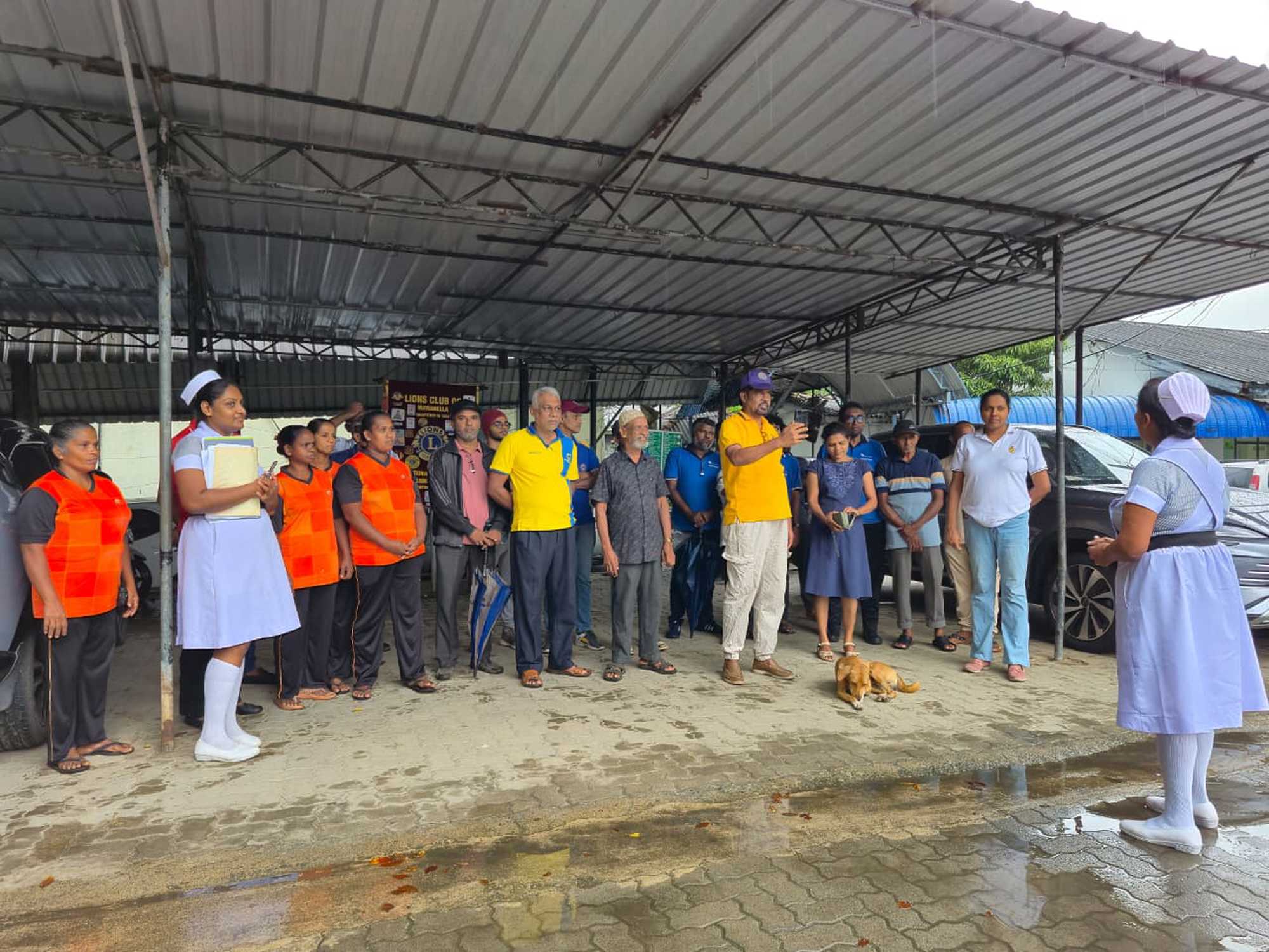 Cleaning campaign at Mawanella Hospital premises to prevent Dengu photo 3