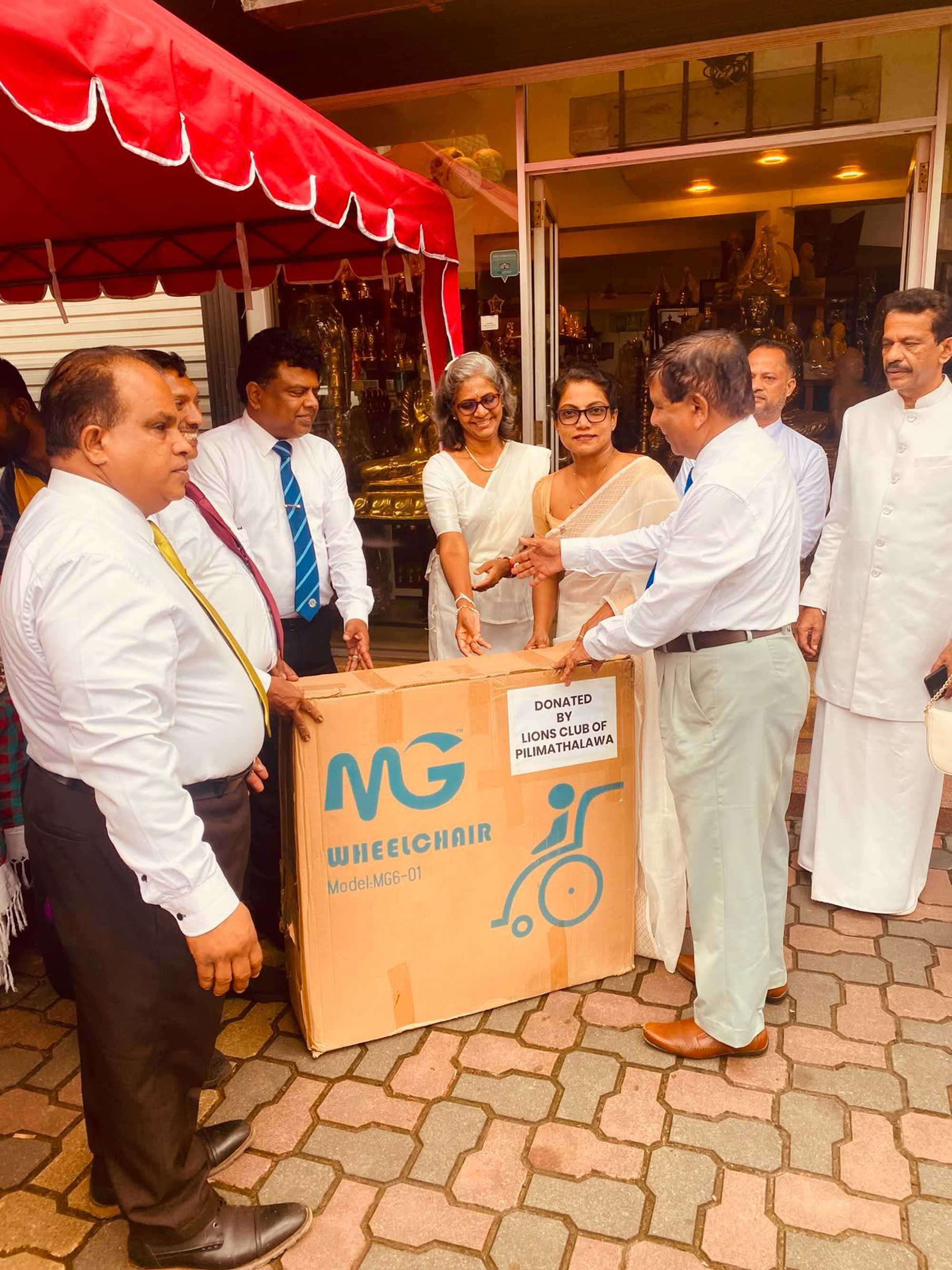 Donation of a Wheel Chair to Cancer Ward - Kandy Hospital photo 2