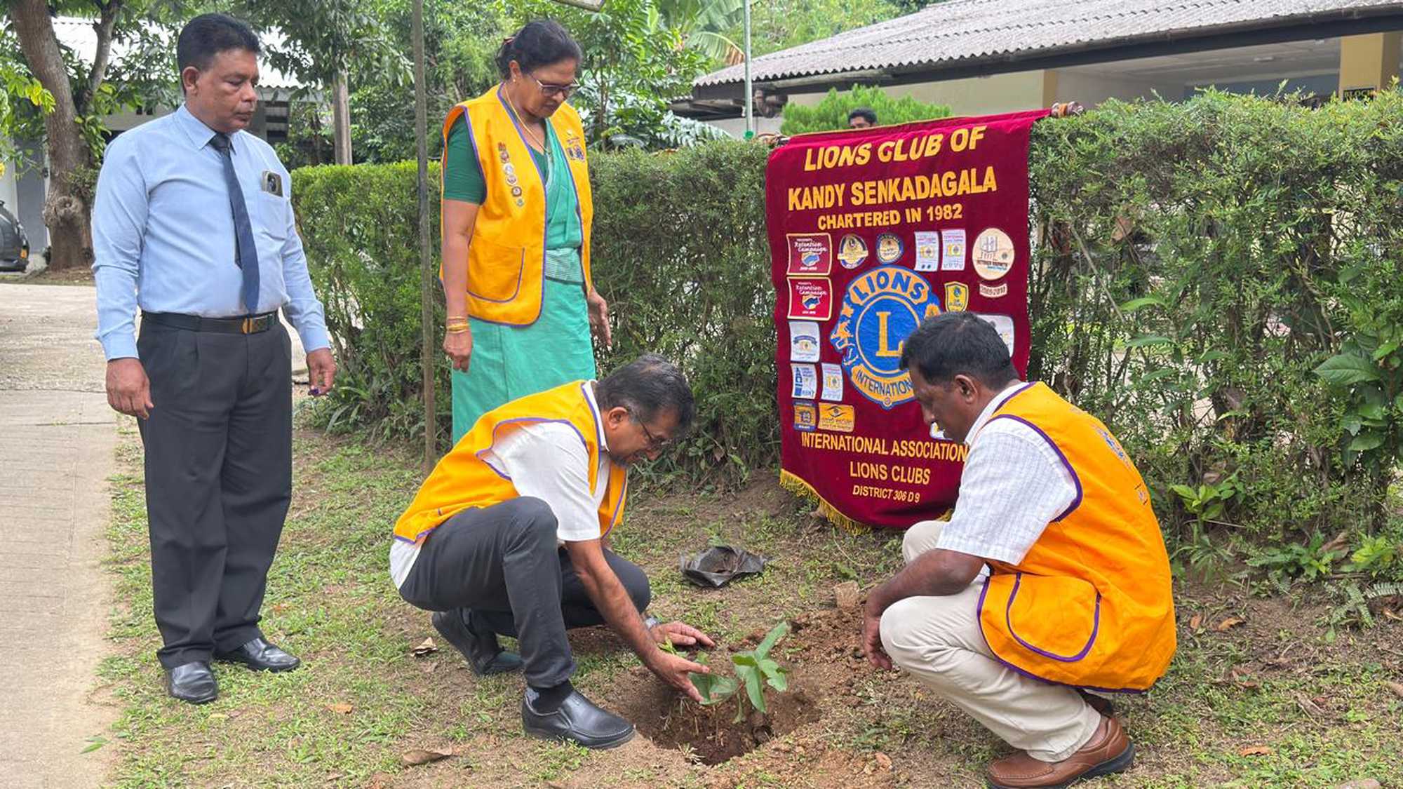 Tree planting programme in the different abel school in Kandy photo 2