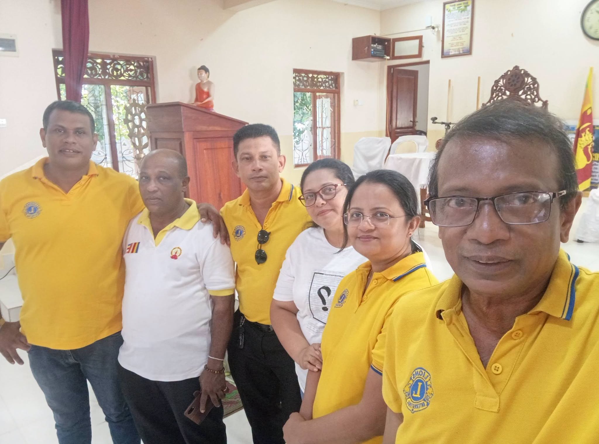 Blood Donation Camp at Ganethenna Sri Subodaramaya