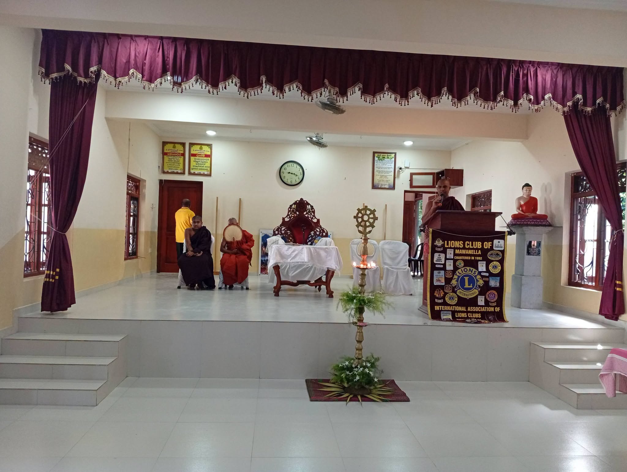 Blood Donation Camp at Ganethenna Sri Subodaramaya photo 3