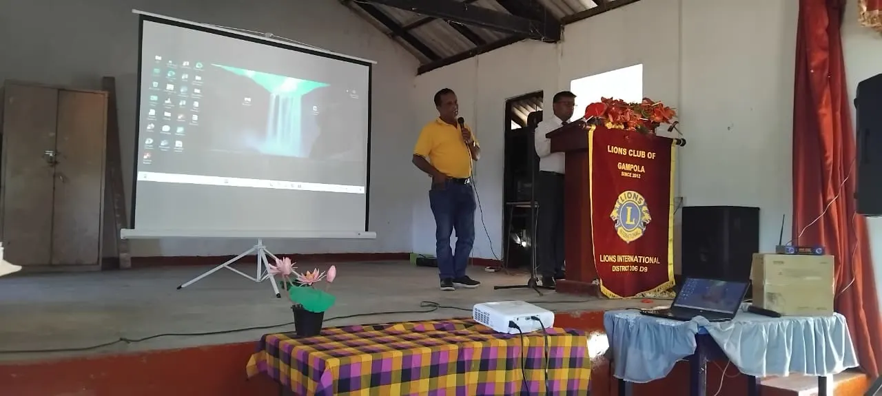 3rd Session  of the "Vibahaga Tharanaya" programme  at Gamini Dissanayaka school kothmale photo 6