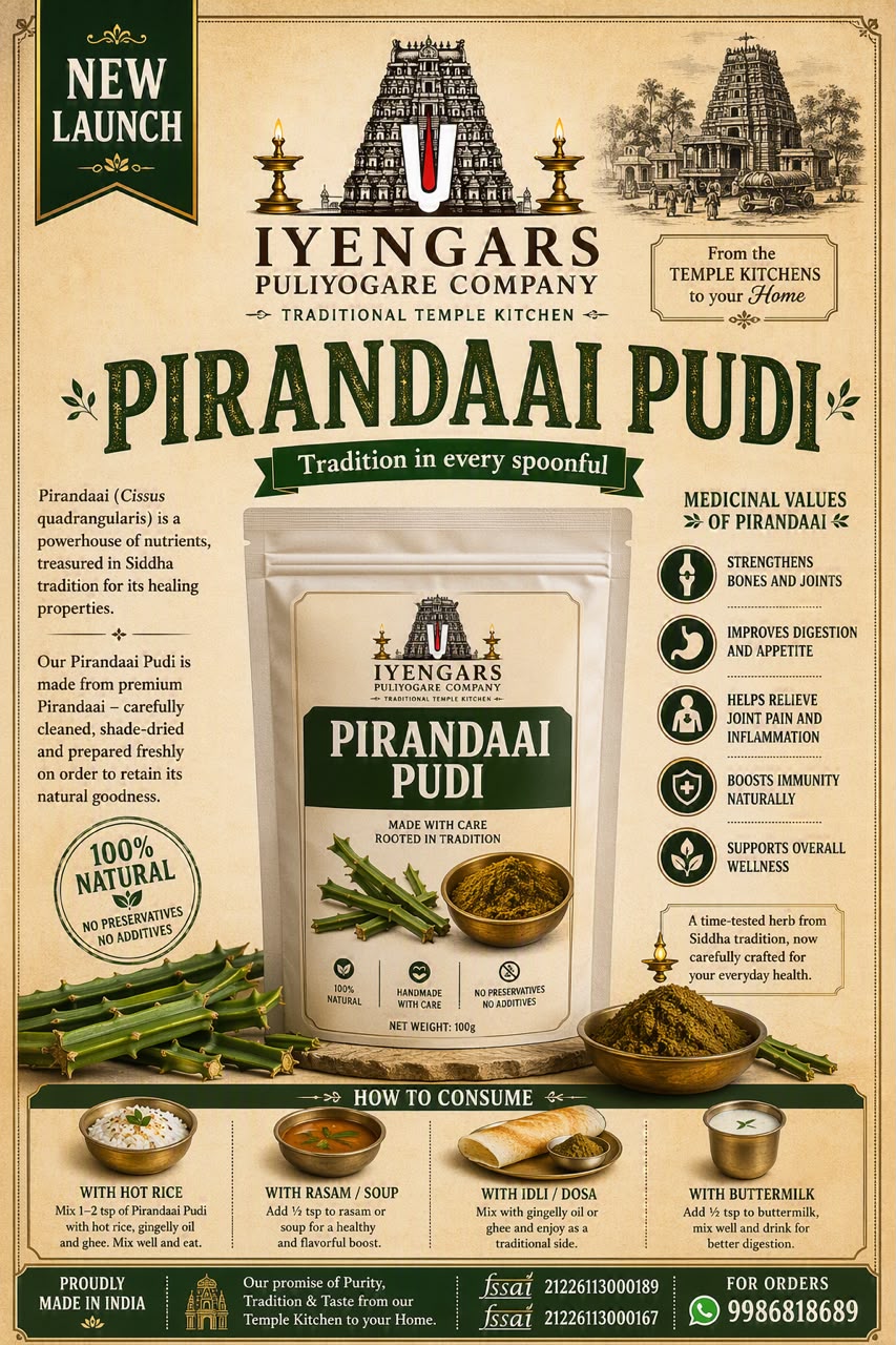 Pirandai Pudi