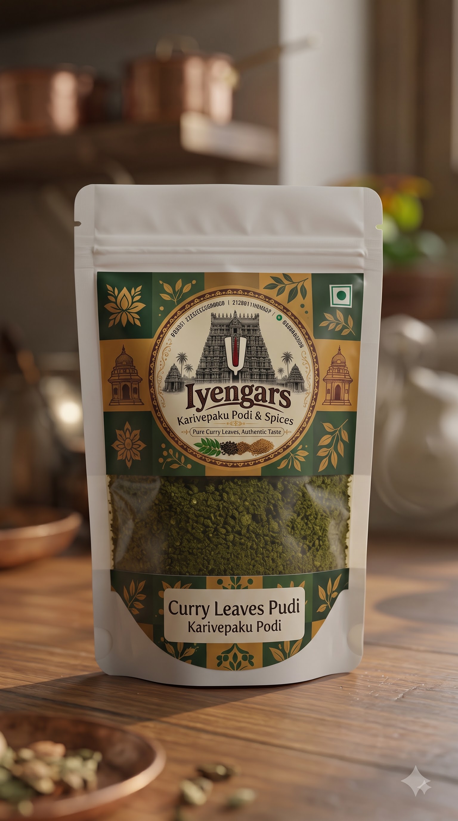 Curry Leaves Pudi
