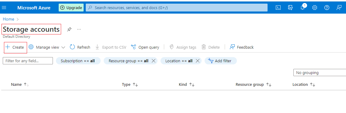 Upload file to Azure Blob Storage using C#