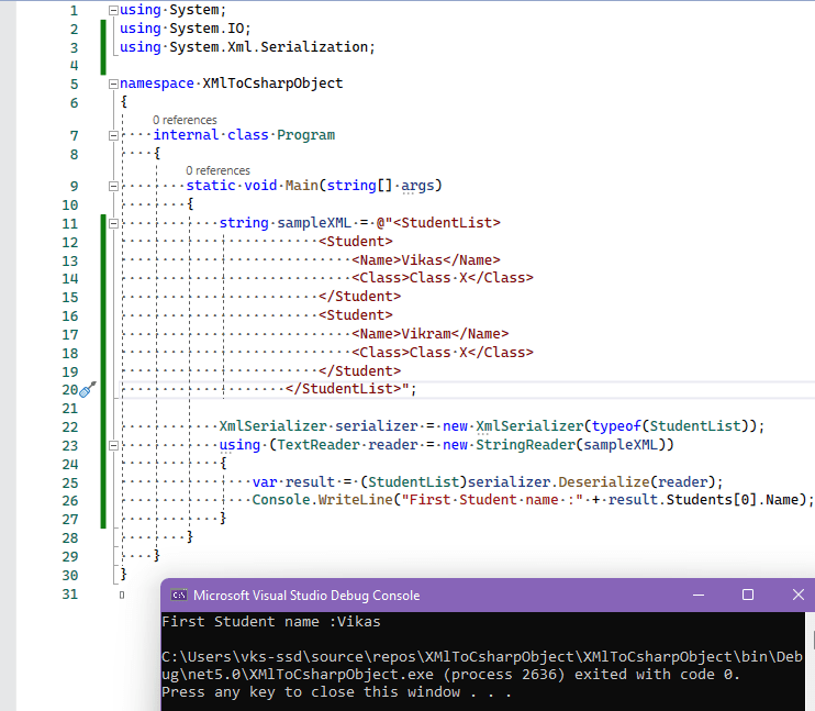 Deserialize XML string to Object in C#