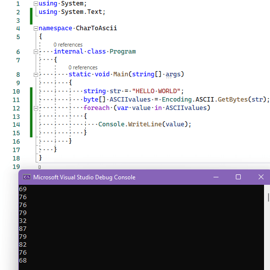 Excel Convert Letter To Ascii Value