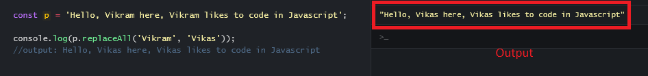 replace-all-occurrences-in-string-using-javascript-qa-with-experts