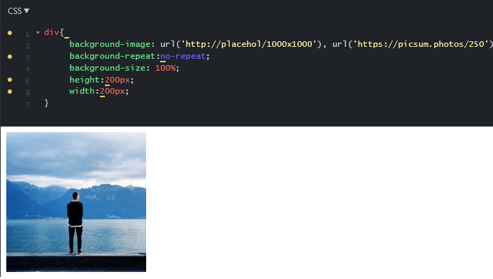 Fallback image in HTML