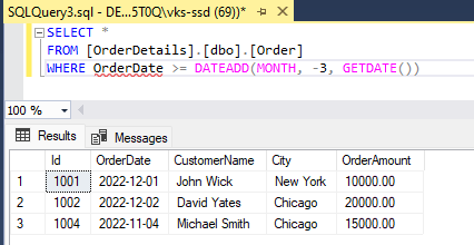 last-3-months-records-sql-server