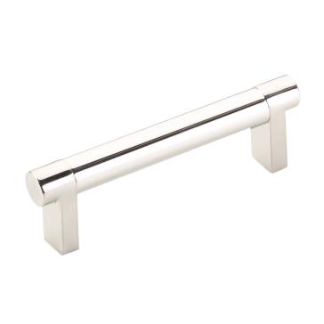 Emtek Select 84052.RECUS14.SMUS14 Smooth Bar with Rectangular Stem Cabinet Pull